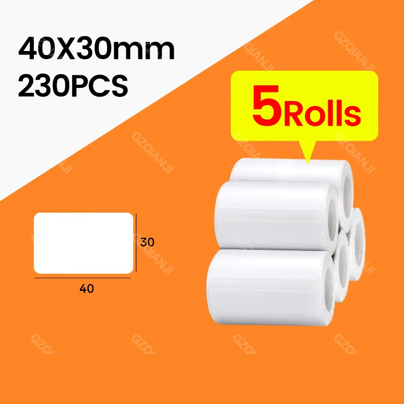 B1 Label Printer New Arrival Portable Thermal Labeller Maker Barcode QR Code Self-Adhesive Sticker Paper Rolls Bluetooth