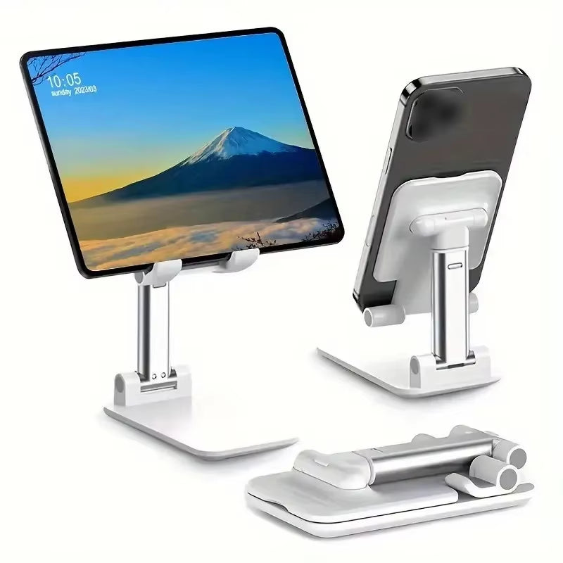 Foldable Mobile Phone Holder Stand Tablet Desk Mount Table Flexible Adjustable Desktop Live Lazy Bracket Support for All Phones