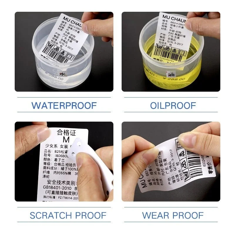B1 Label Printer New Arrival Portable Thermal Labeller Maker Barcode QR Code Self-Adhesive Sticker Paper Rolls Bluetooth