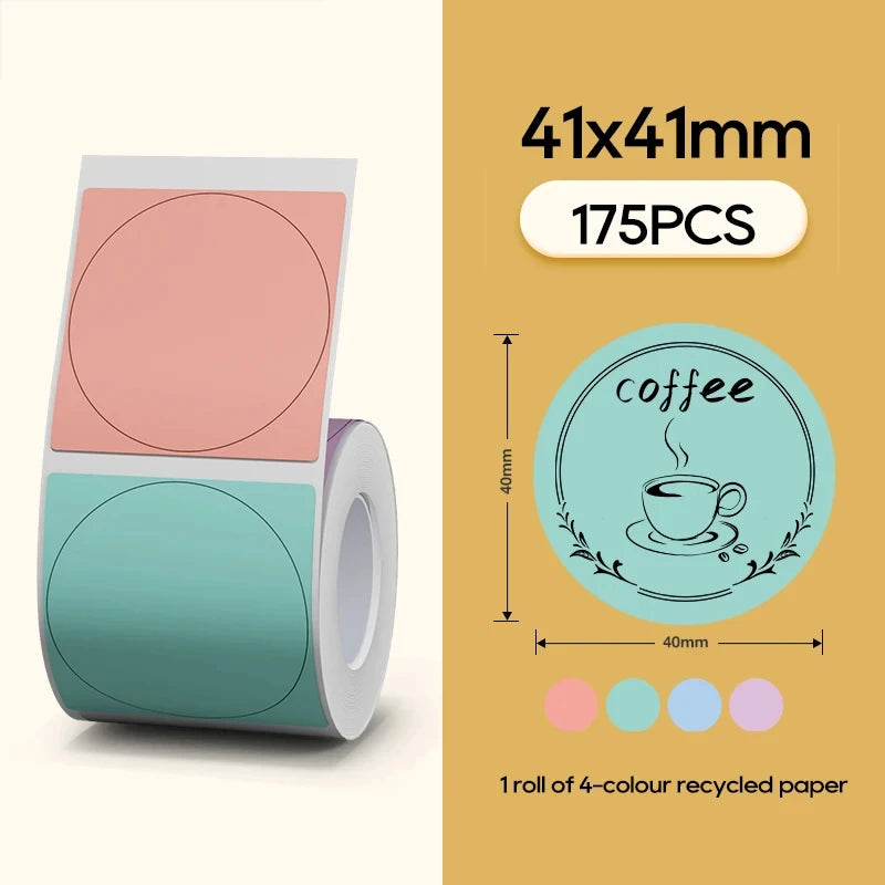 B1 Label Printer New Arrival Portable Thermal Labeller Maker Barcode QR Code Self-Adhesive Sticker Paper Rolls Bluetooth