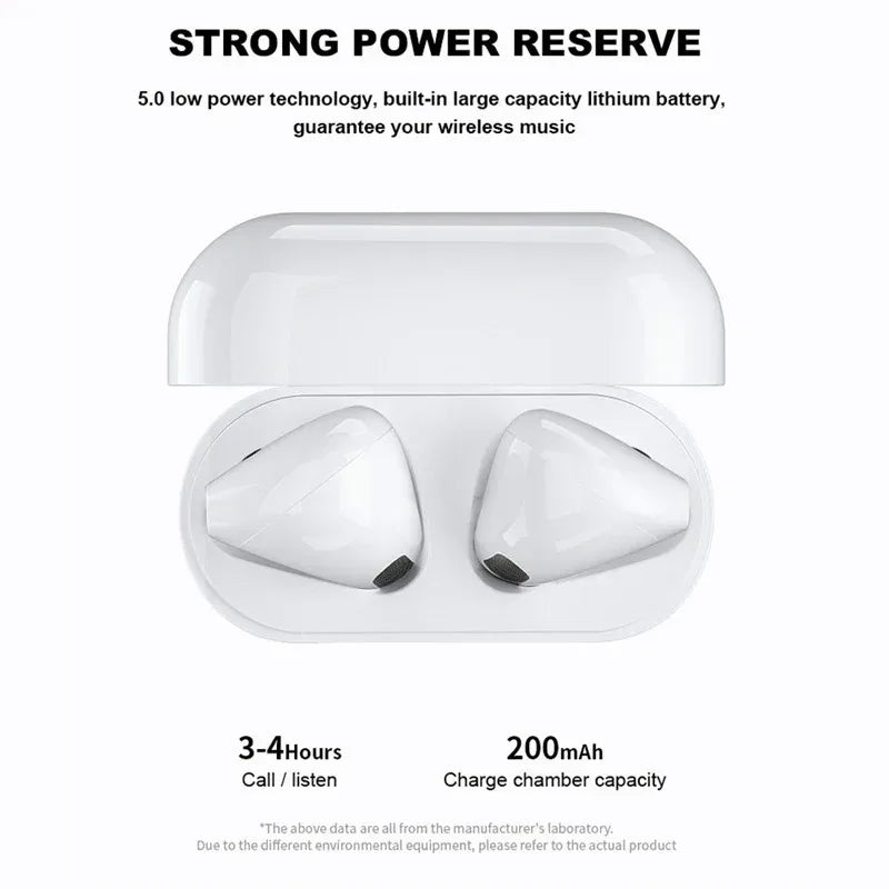 Mini Pro 4 TWS Wireless Headphones Earphone Bluetooth-Compatible 5.0 Waterproof Headset with Mic for Xiaomi Iphone Earbuds