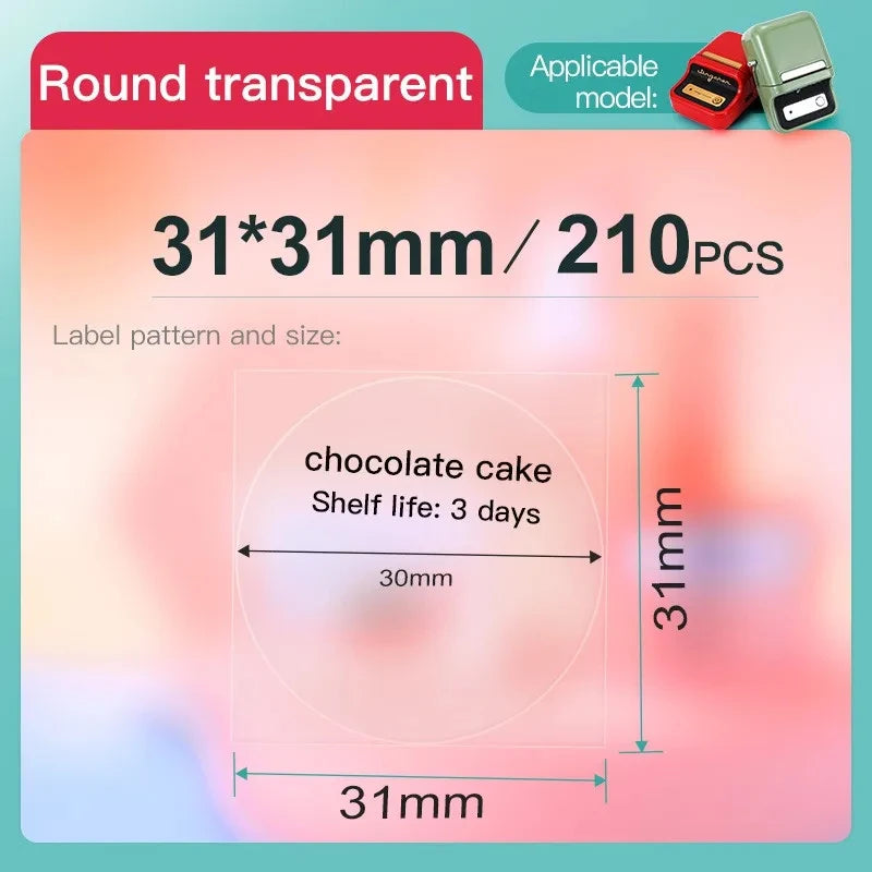 B1 Label Printer New Arrival Portable Thermal Labeller Maker Barcode QR Code Self-Adhesive Sticker Paper Rolls Bluetooth