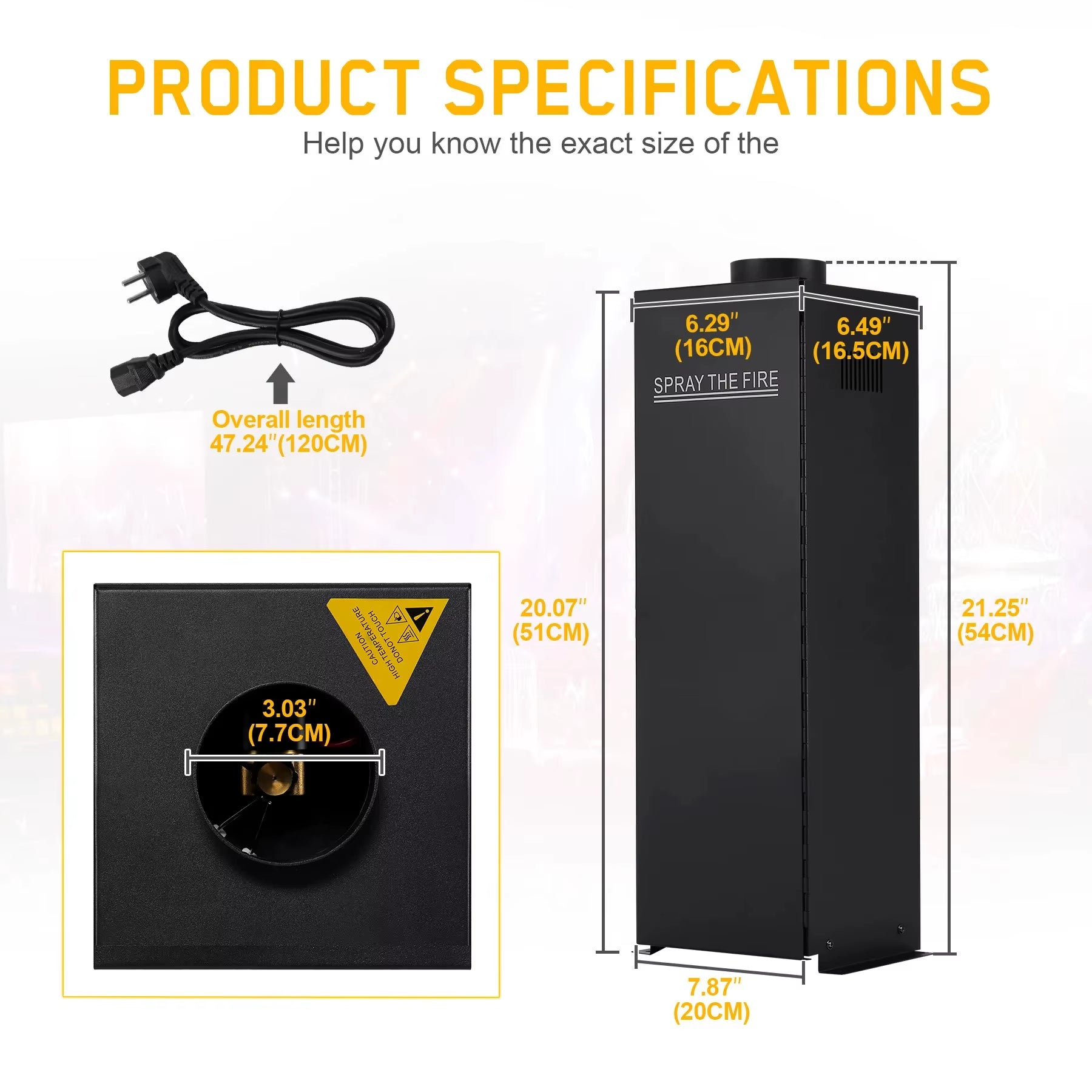 1Pc/2Pcs 200W DMX512 Flame Thrower Effect Fire Spray Stage Machine Party Projector US for Stage Show Christmas Party Wedding