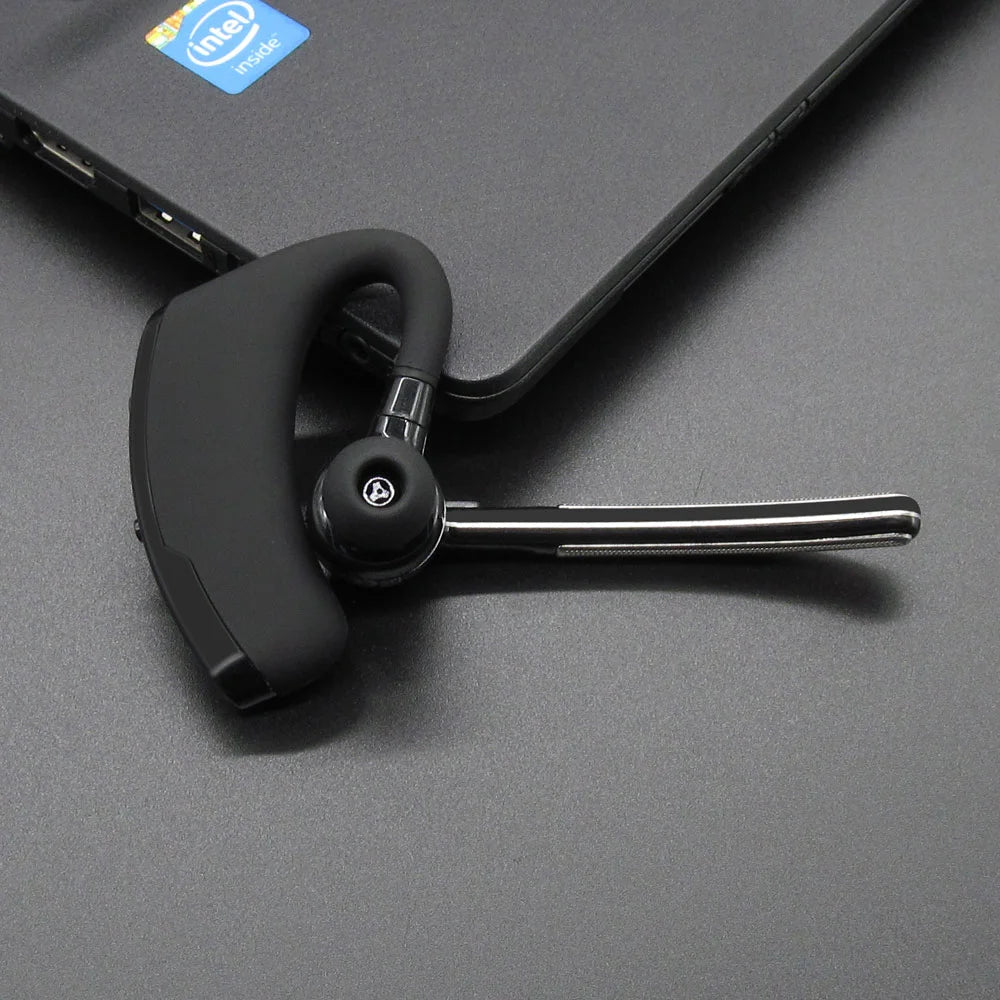 V8 Bluetooth Headset Hearing Aid Hands-Free Wireless Headset Business Headset HD Calling Stereo Noise Cancelling Sports Headset