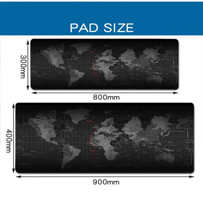 WESAPPA Mouse Pad Large Map Desk Mats XXL Gaming Mousepads Office Table Decor Keyboard Long Padding Notebook Computer Gamer Mat