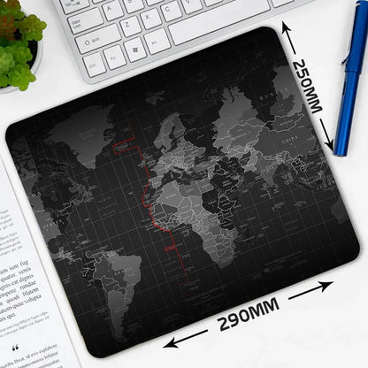 WESAPPA Mouse Pad Large Map Desk Mats XXL Gaming Mousepads Office Table Decor Keyboard Long Padding Notebook Computer Gamer Mat