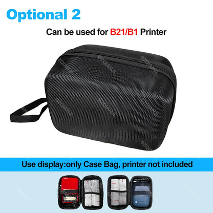 B1 Label Printer New Arrival Portable Thermal Labeller Maker Barcode QR Code Self-Adhesive Sticker Paper Rolls Bluetooth